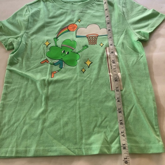 Disney Cat & Jack Bundle Girls St Patrick’s Graphics Two Shirts Size XS 4/5 - Picture 12 of 14